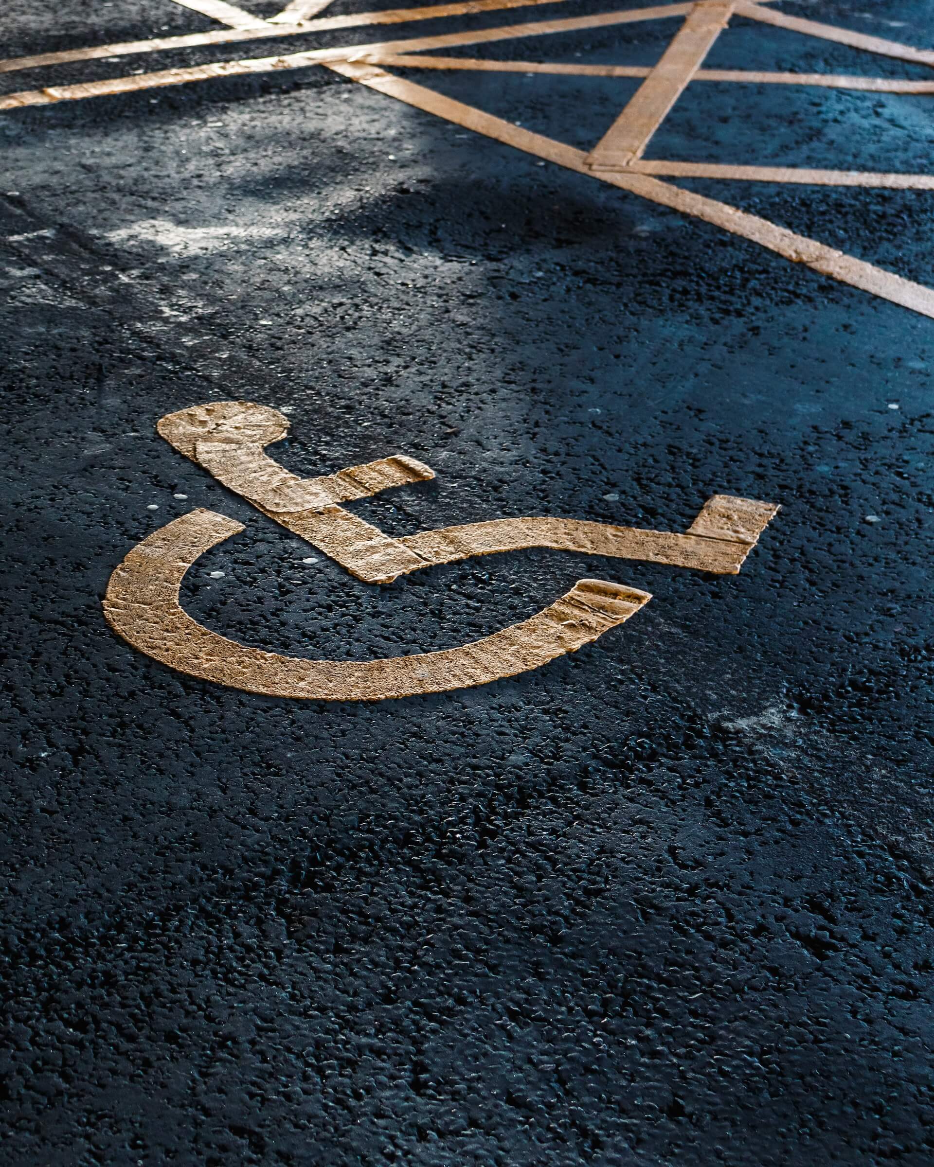 Accessible parking - stock