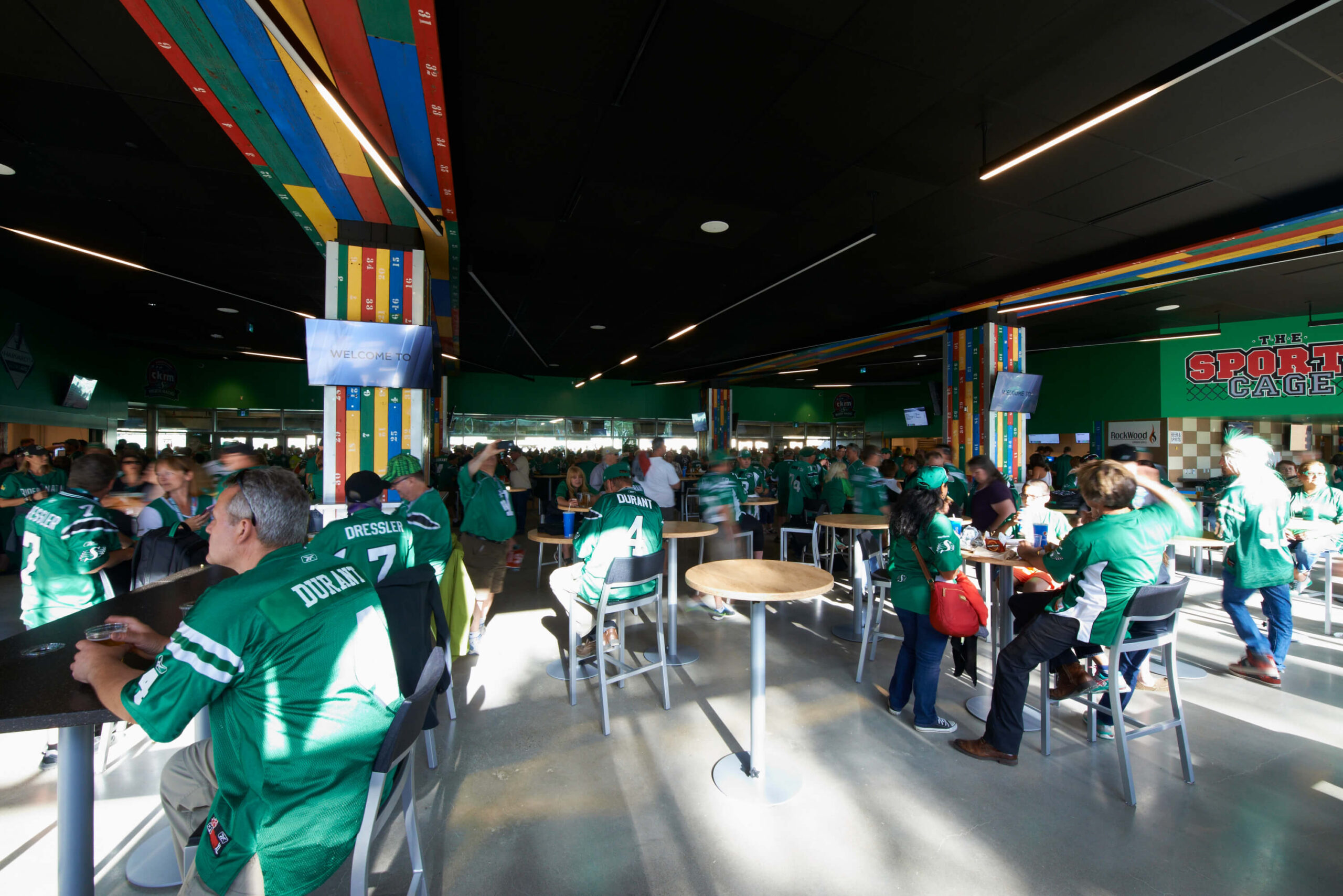 The Sport Cage at Mosaic Stadium, REAL District