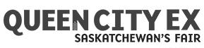 Queen City Exhibition logo - greyscale
