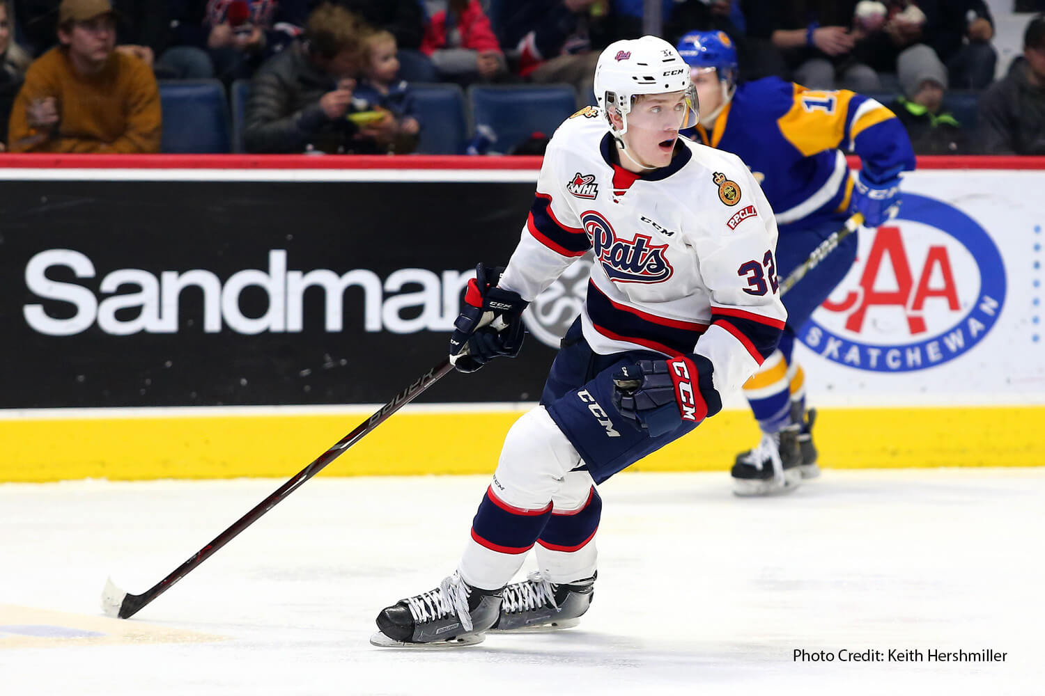 Regina Pats hockey player, Brandt Centre