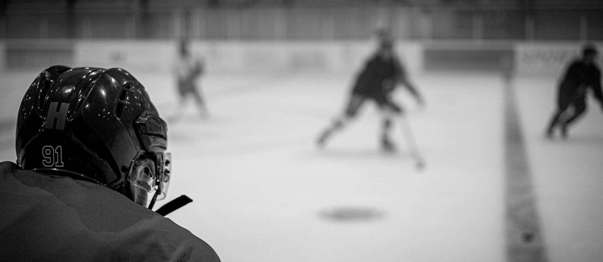 Stock hockey game photo