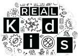 REAL Kids logo -greyscale