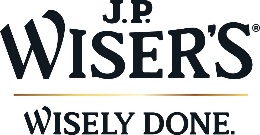 J.P. Wiser's logo, tagline: Wisely Done.