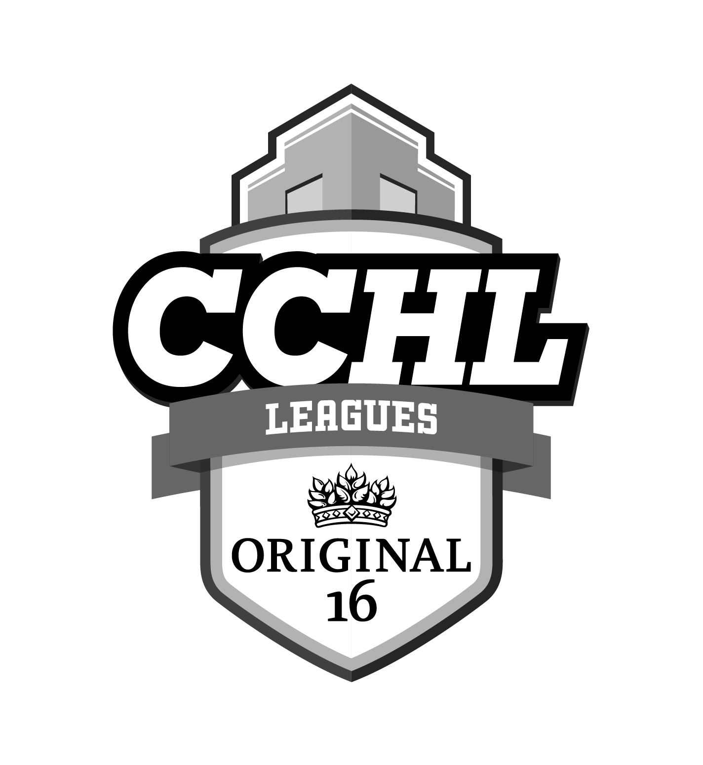 CCHL Leagues Original 16 logo design