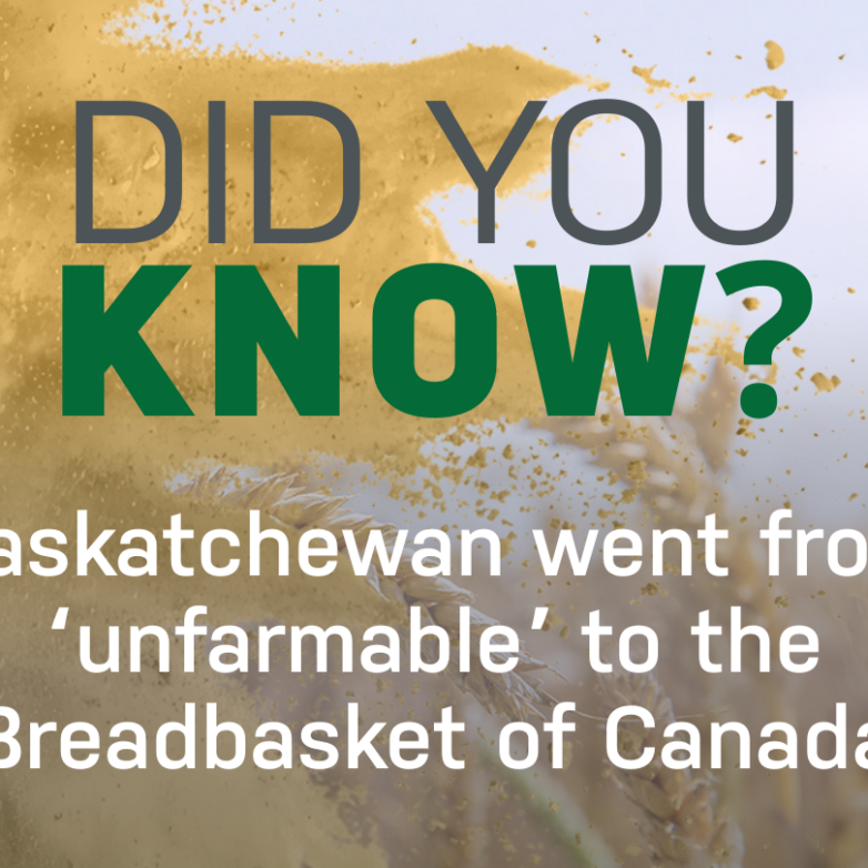 Did You Know – Saskatchewan Went From Unfarmable to Feeding the World